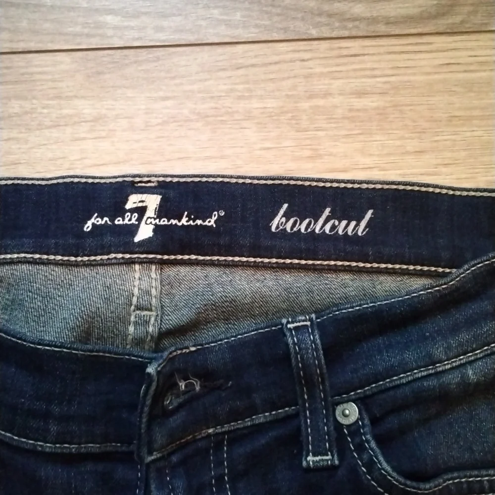 7 for all mankind Boot cut 30w 29.5 inseam - Picture 2 of 6